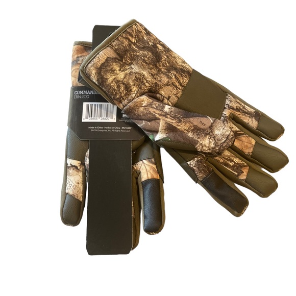 Huntworth Commander Thinsulate Windproof Back Water Repellent Finish Camo Gloves - Picture 3 of 3